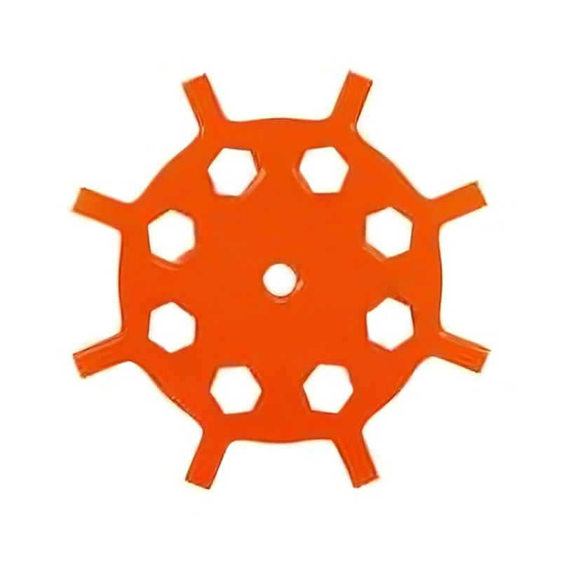 Orange 8 – 8-Zahn-Scheibe